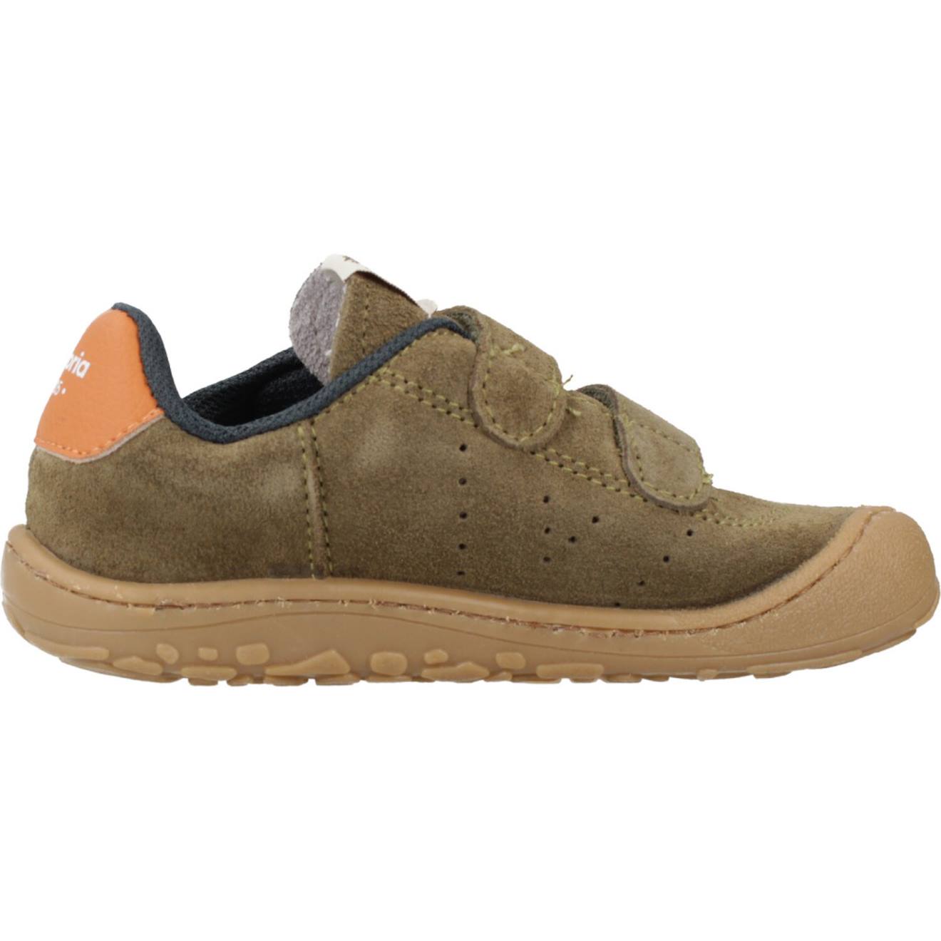 Basket Fille Confortable Vert Kaki