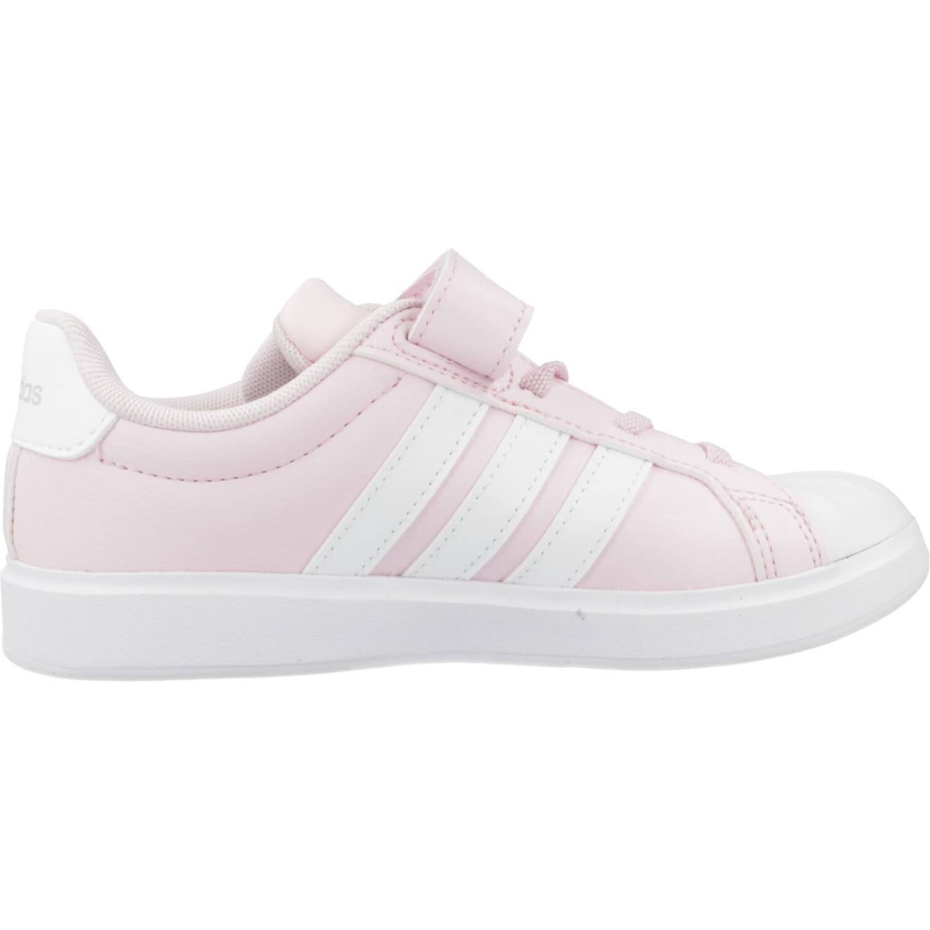 Basket Fille En Textile Style Urbain Lacets Rose Pink