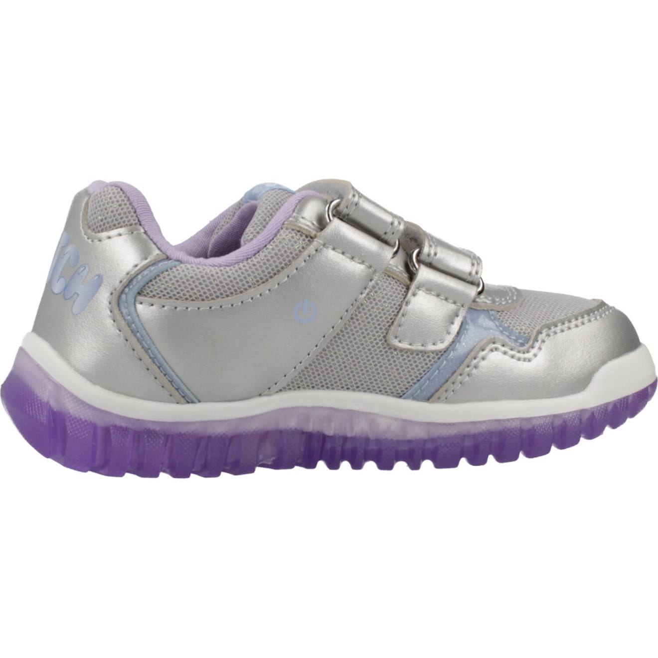 Basket Fille Modèle B Lightyloo -stitch Argent C1316