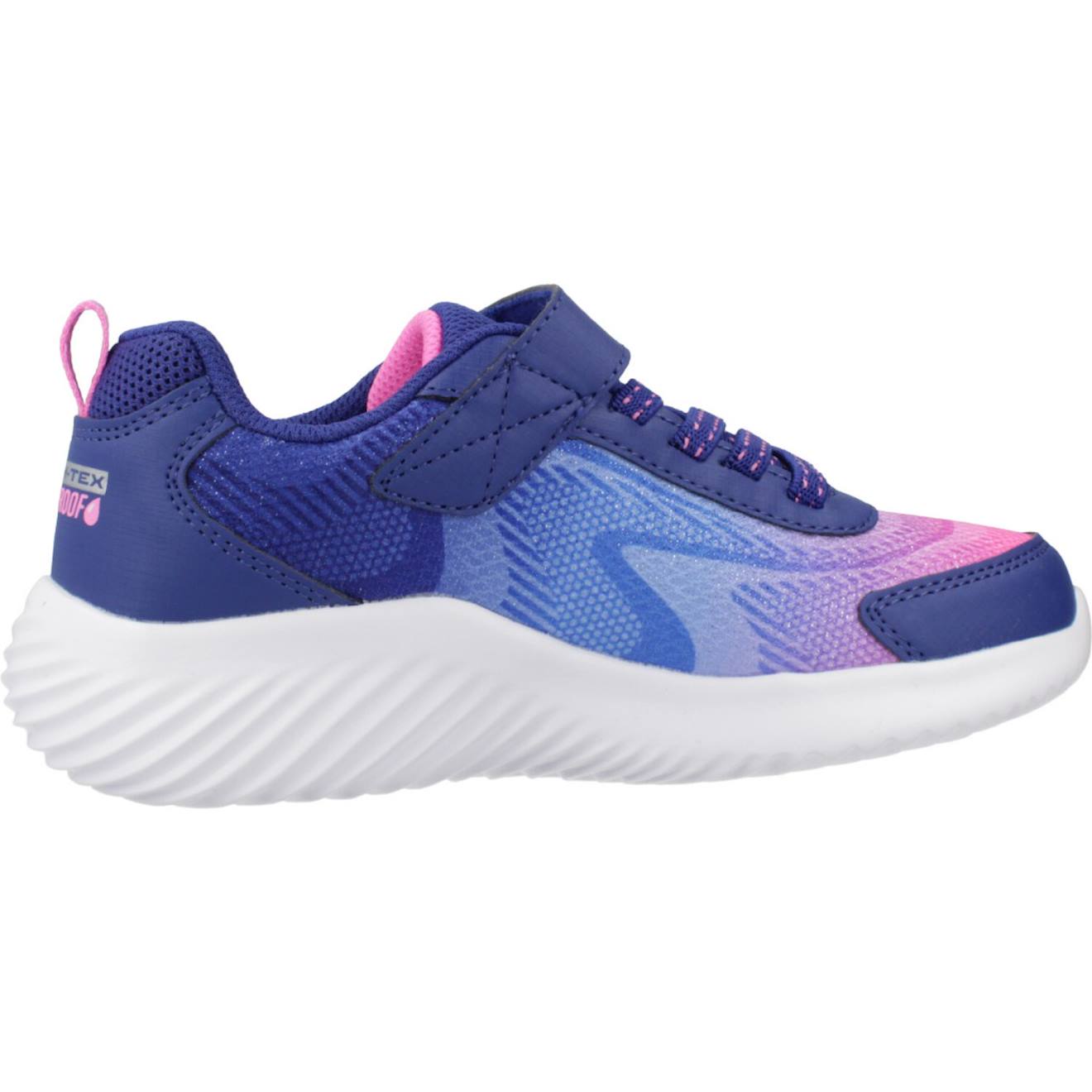 Basket Fille Modèle Bounderhydra Cool Bleu Marine Multicolore