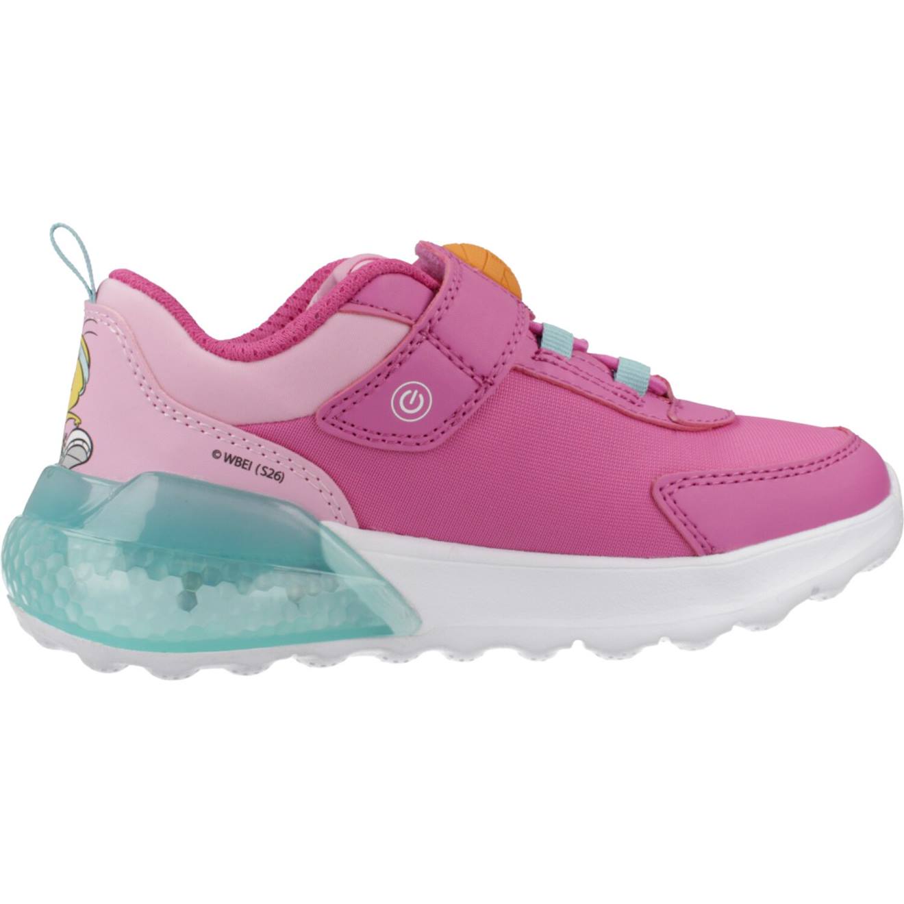 Basket Fille Modèle J Activart Illuminus Rose