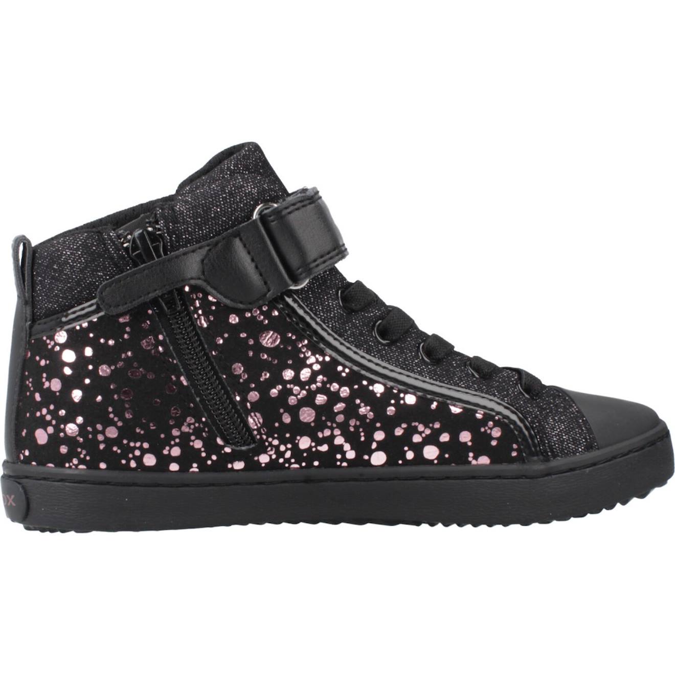 Basket Fille Modèle J Kalispera Girl Noir C0037