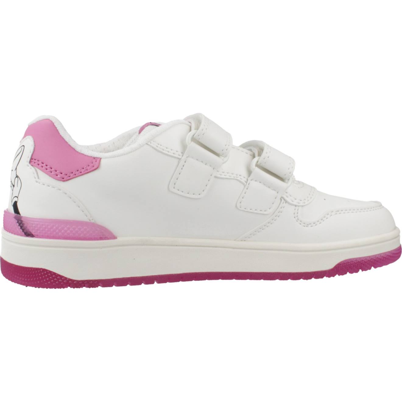 Basket Fille Modèle J Washiba Girl - Minnie Blanc C0563