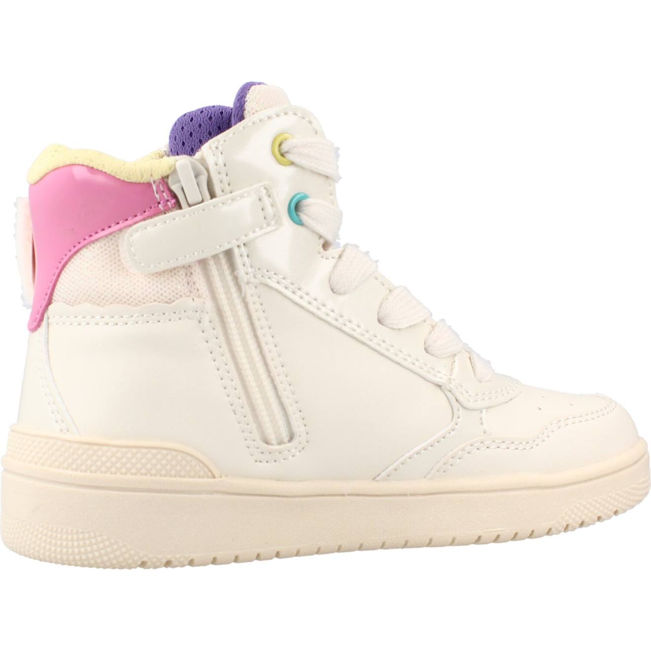 Basket Fille Modèle J56hxe 0bckn Blanc C1m0g