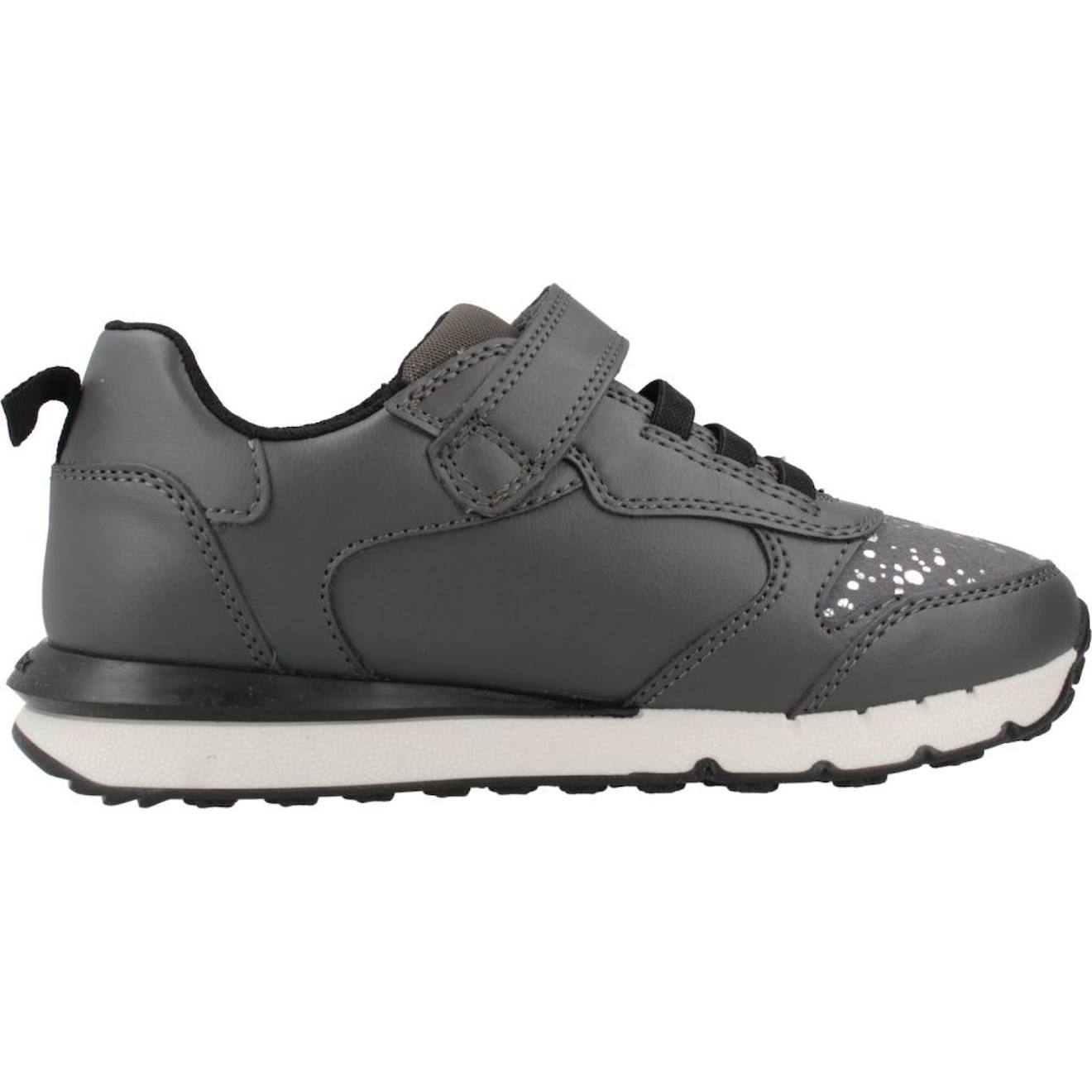Basket Fille Synthétique Fastics Gris
