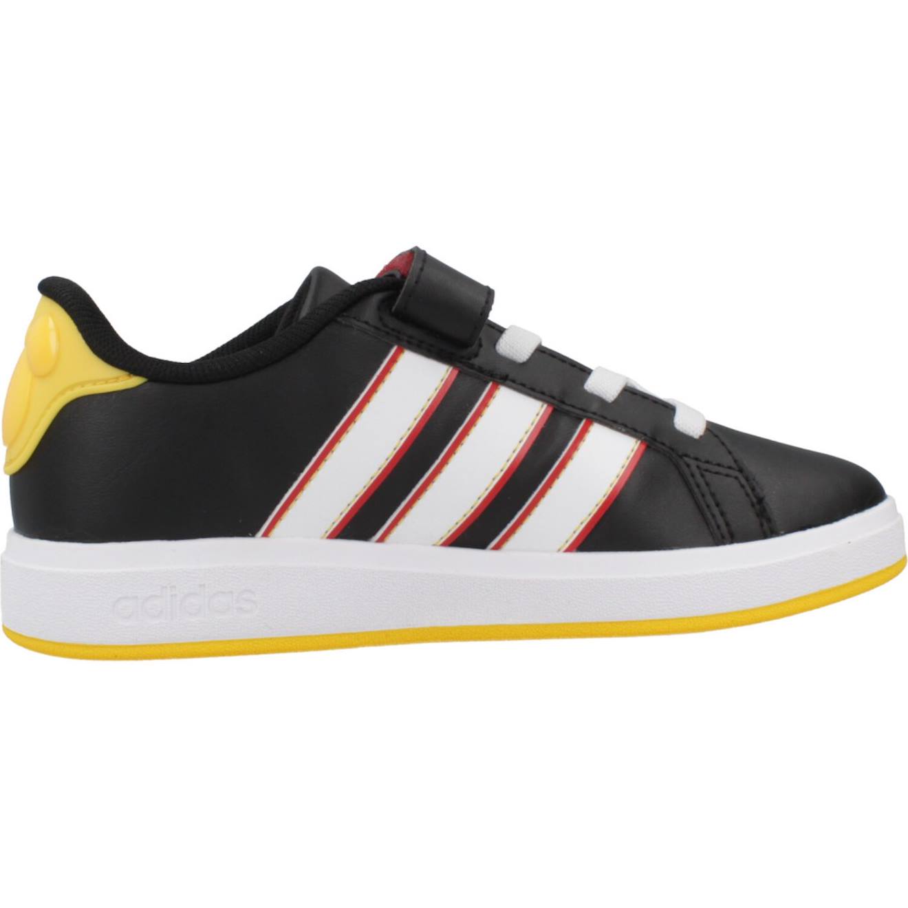 Basket Garçon Grand Court Mickey Noir