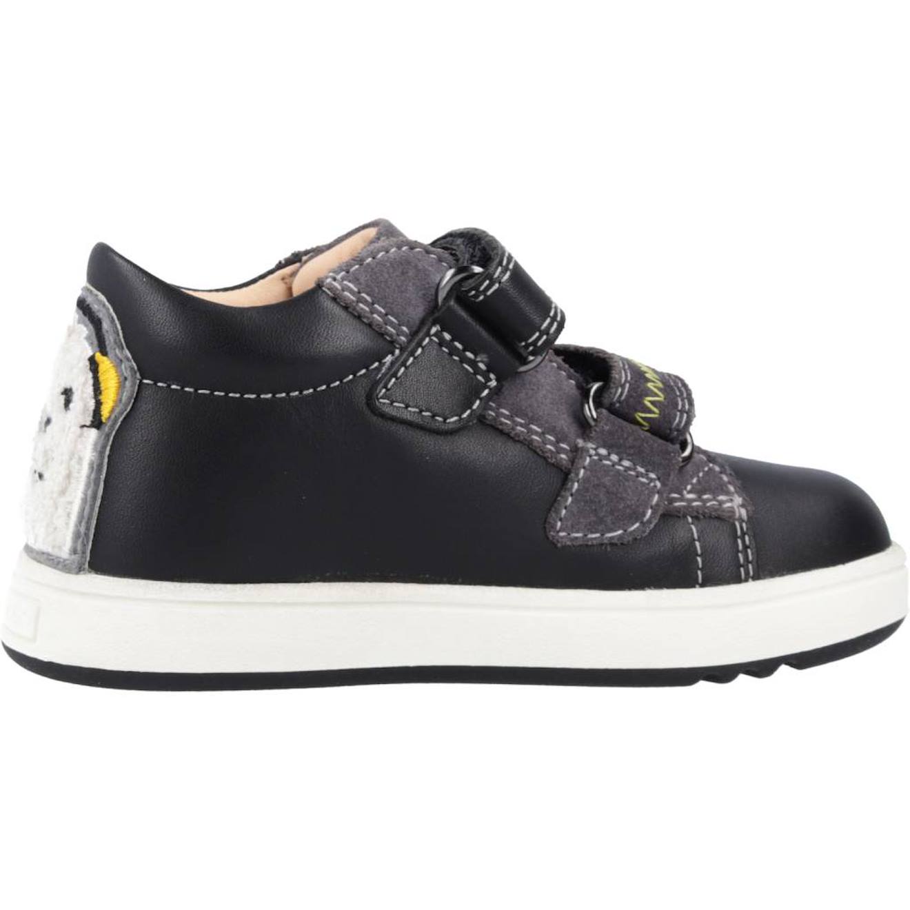 Basket Garçon Modèle 139938 Noir C0054