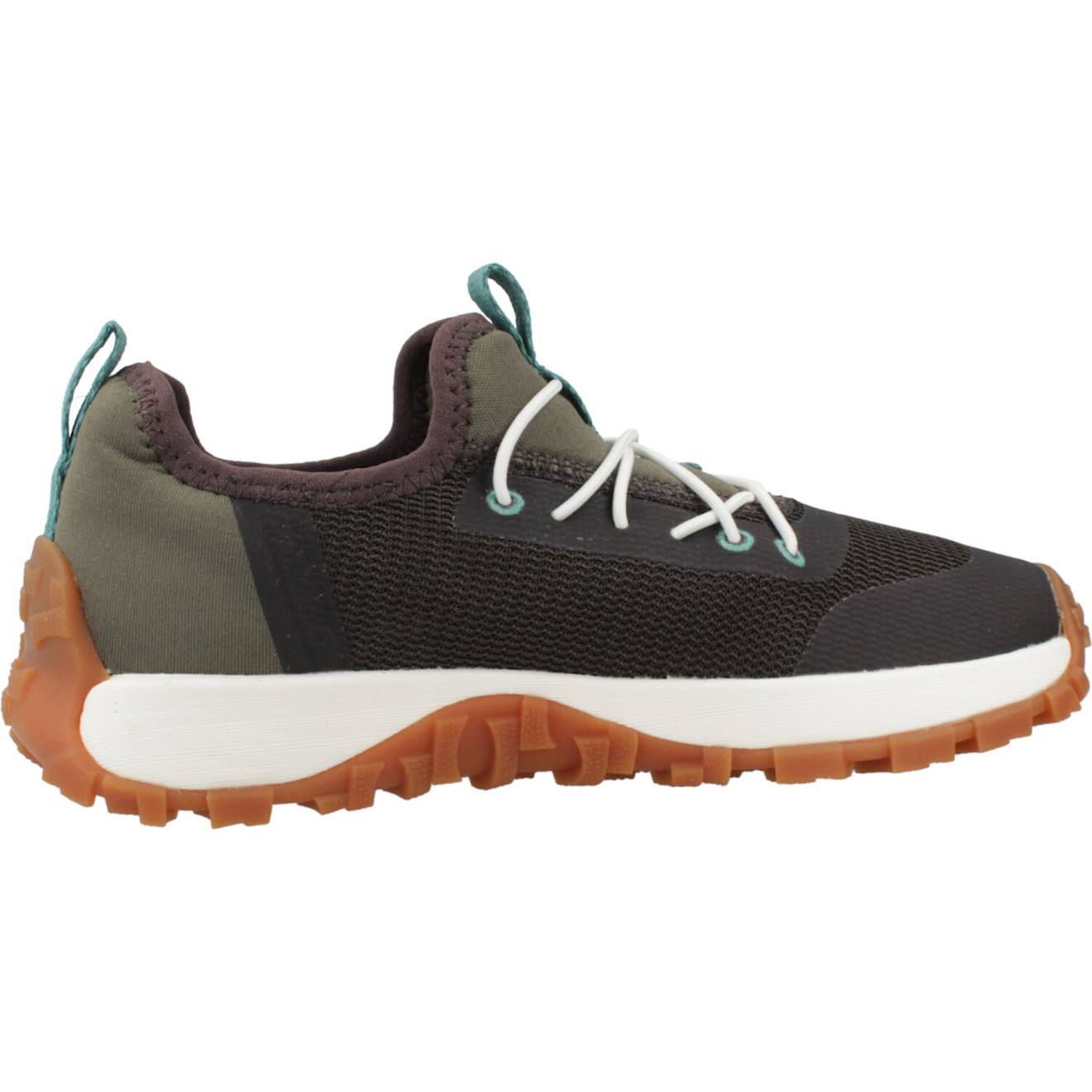 Basket Garçon Modèle Film Ebony Vert Multi