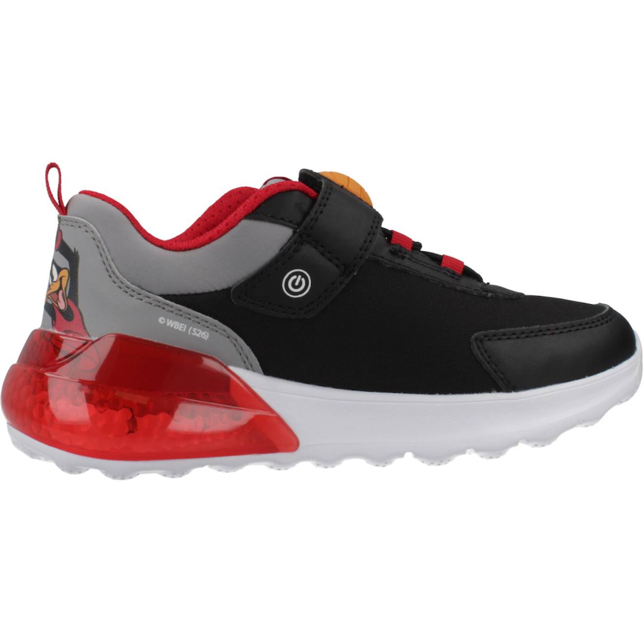 Basket Garçon Modèle J Activart Illuminus Noir C0048