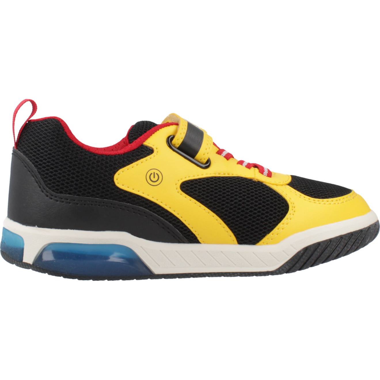 Basket Garçon Modèle J Inek Boy Jaune C0066