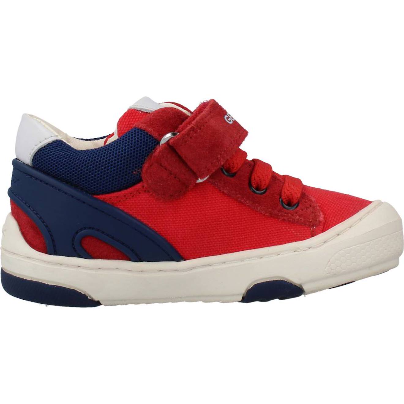 Basket Garçon Textile Bébé Jayj Rouge