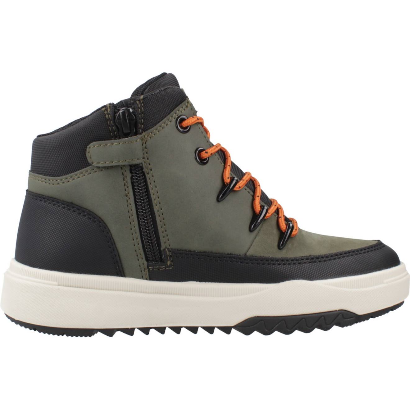 Basket Garçon Zippée J Bunshee Vert