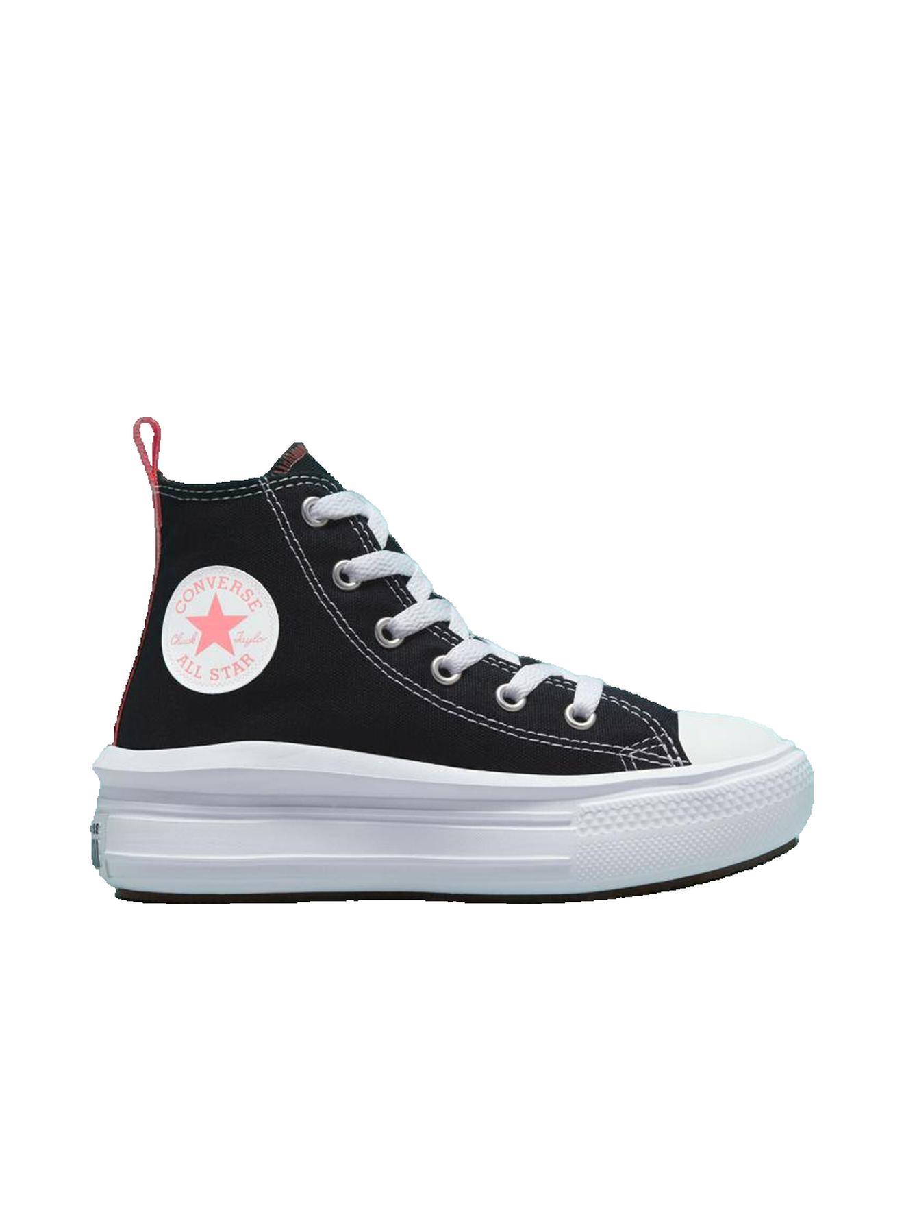 Basket Junior Chuck Taylor All Star Move High – Unisexe, Style Et Confort Noir