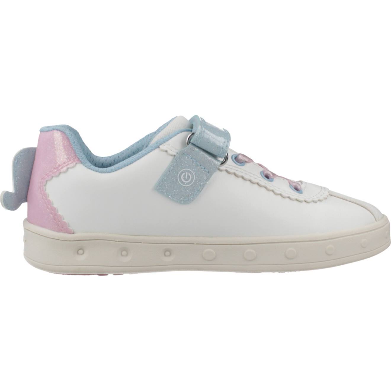 Basket Licorne Fille Modèle J Skylin Girl Blanc C0406