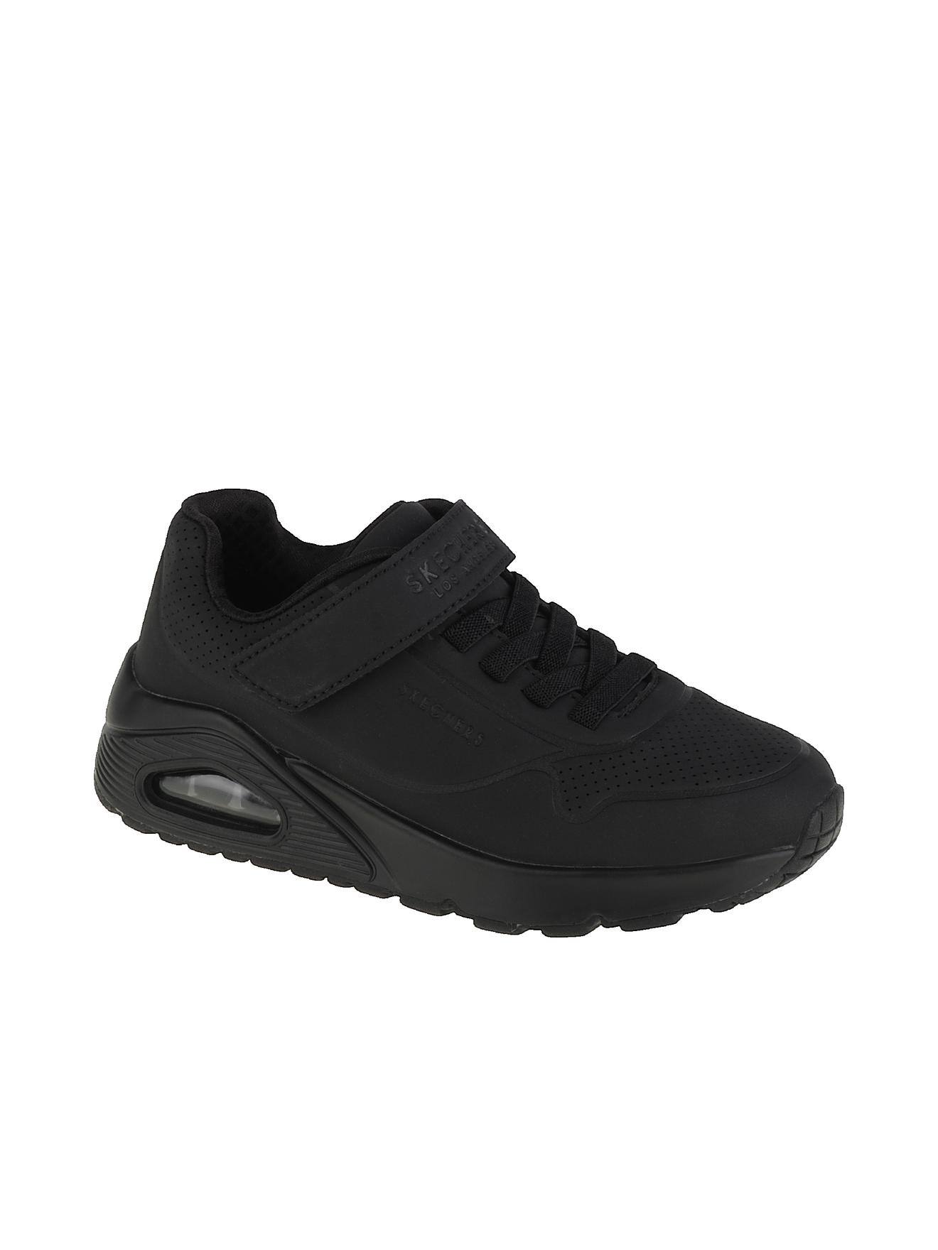 Basket Tennis À Lacets Extensibles Uno Air Blitz – Confort Et Style Junior Noir