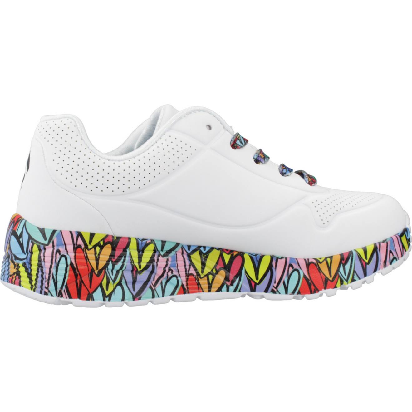 Basket Uno Litesubtle Love Blanc