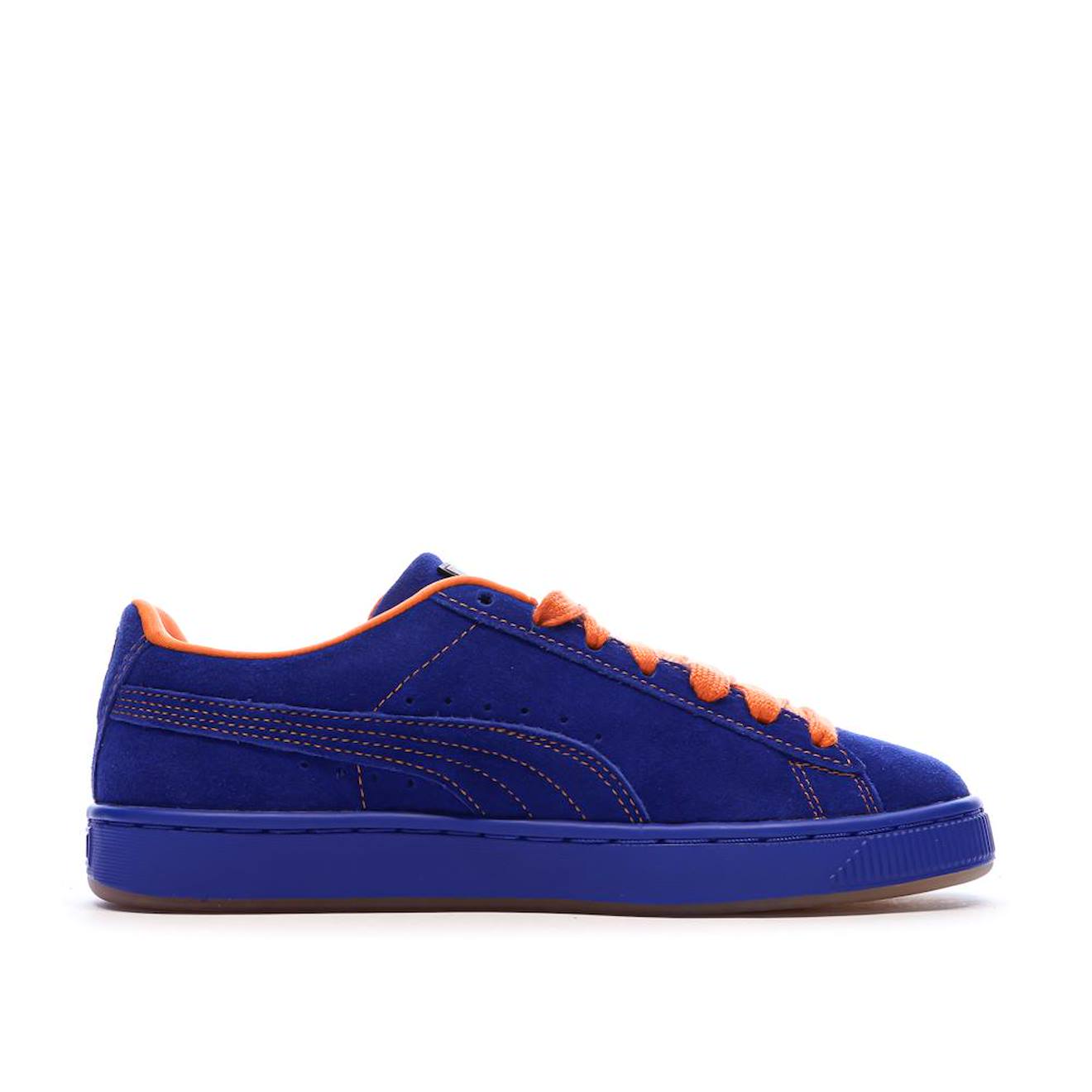 Baskets Basses À Lacets Garçon Suede Rocket League Jr Bleu