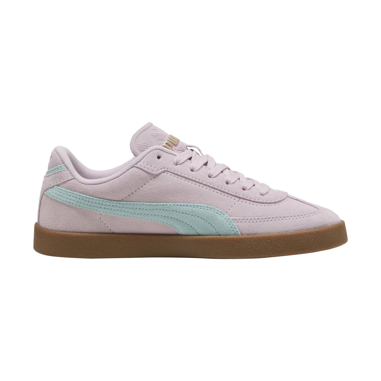 Baskets Basses À Lacets Rose Mauve Vert