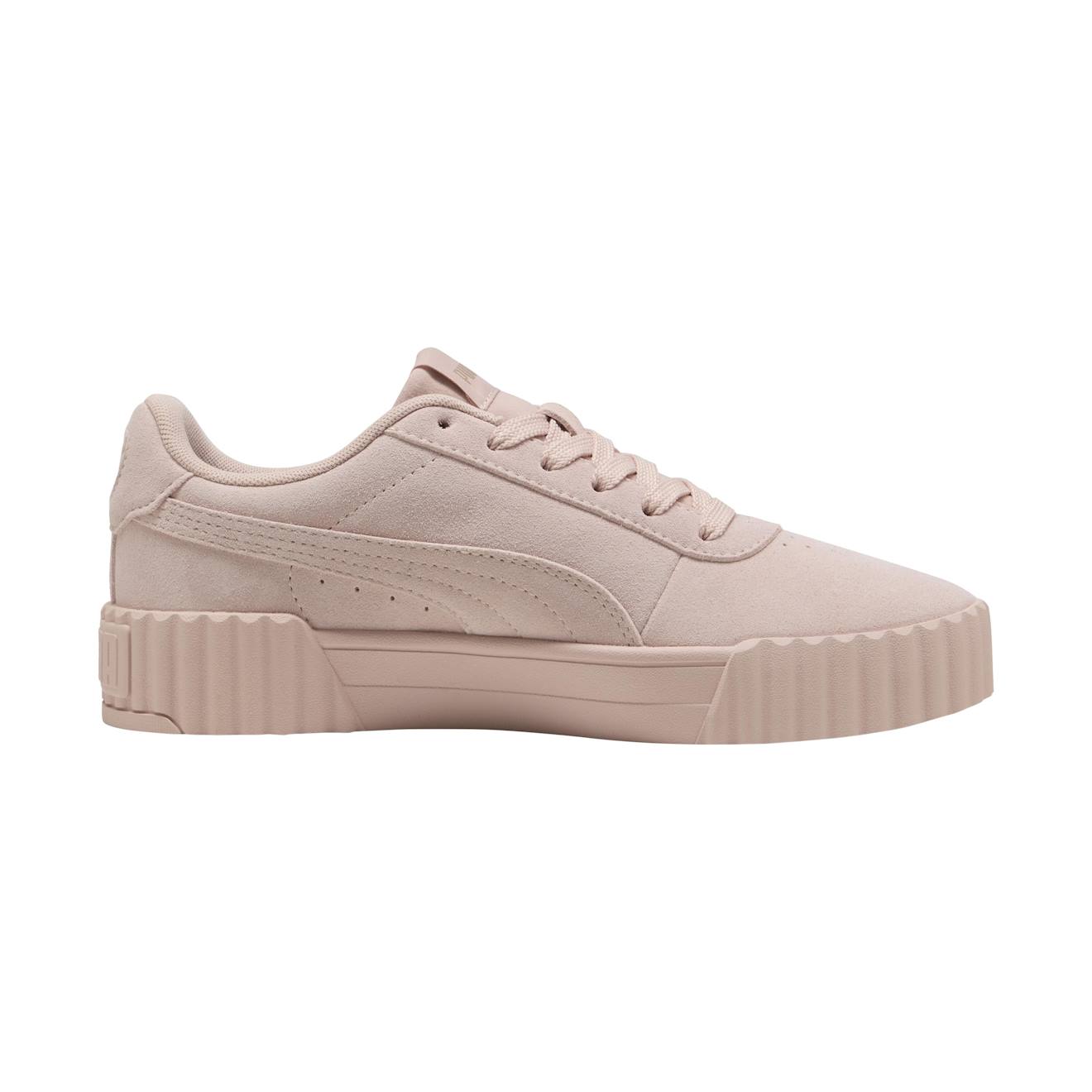 Baskets Basses À Lacets Rose Quartz Or