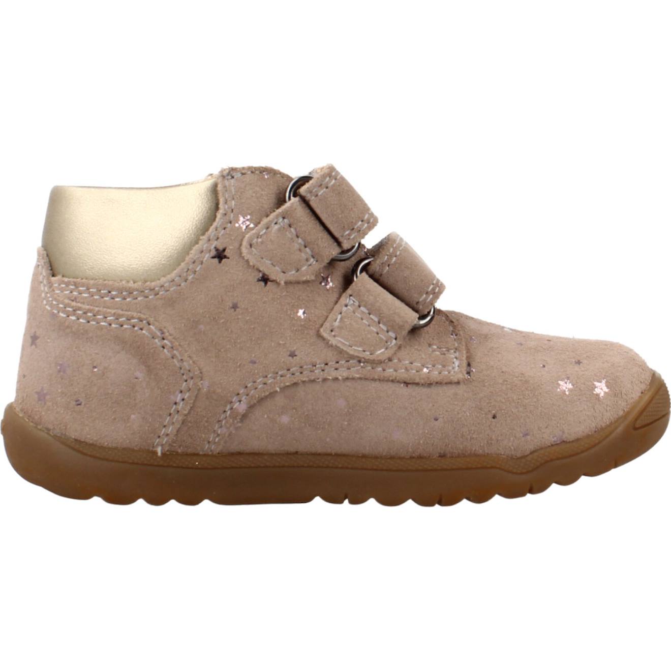 Baskets Bébé Fille En Cuir Multicolore C5005