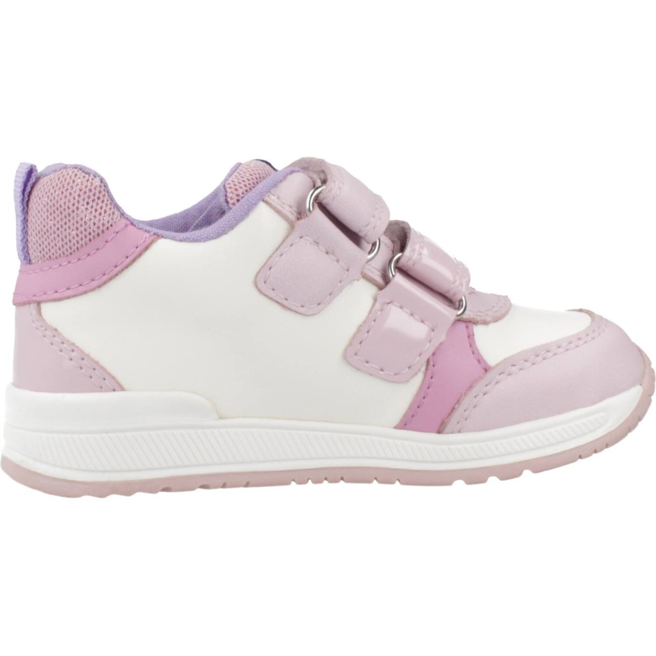 Baskets Bébé Fille En Tricot Rose C0406
