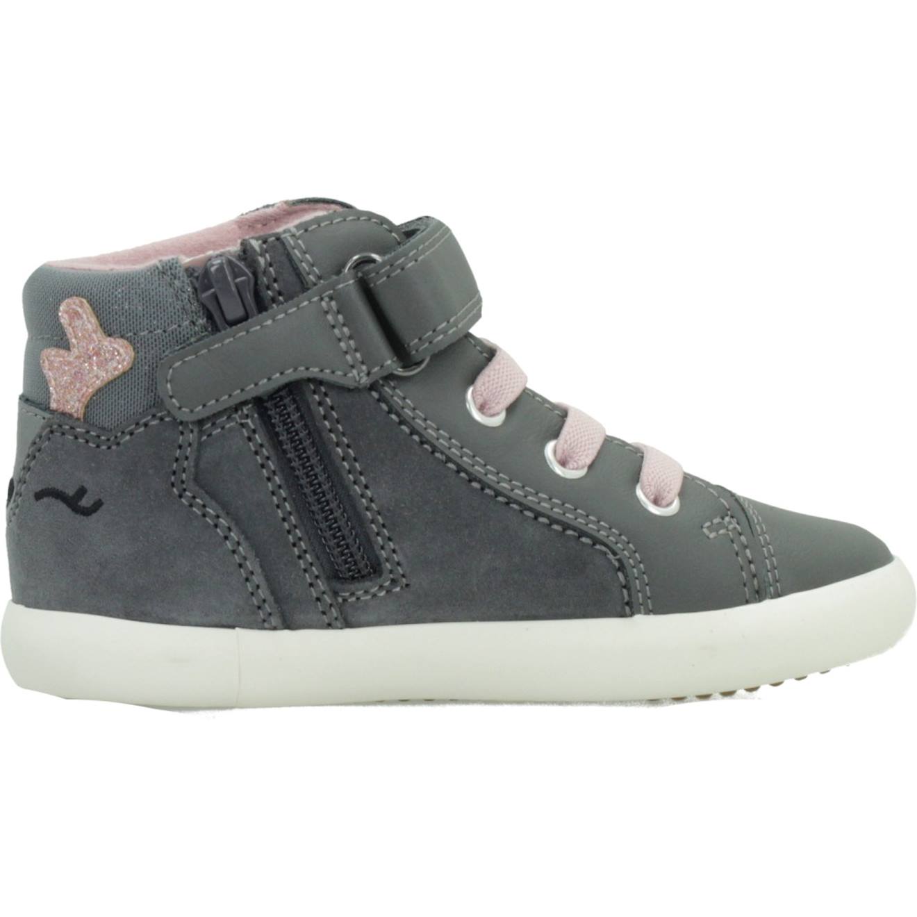 Baskets Bébé Fille Gris C9002