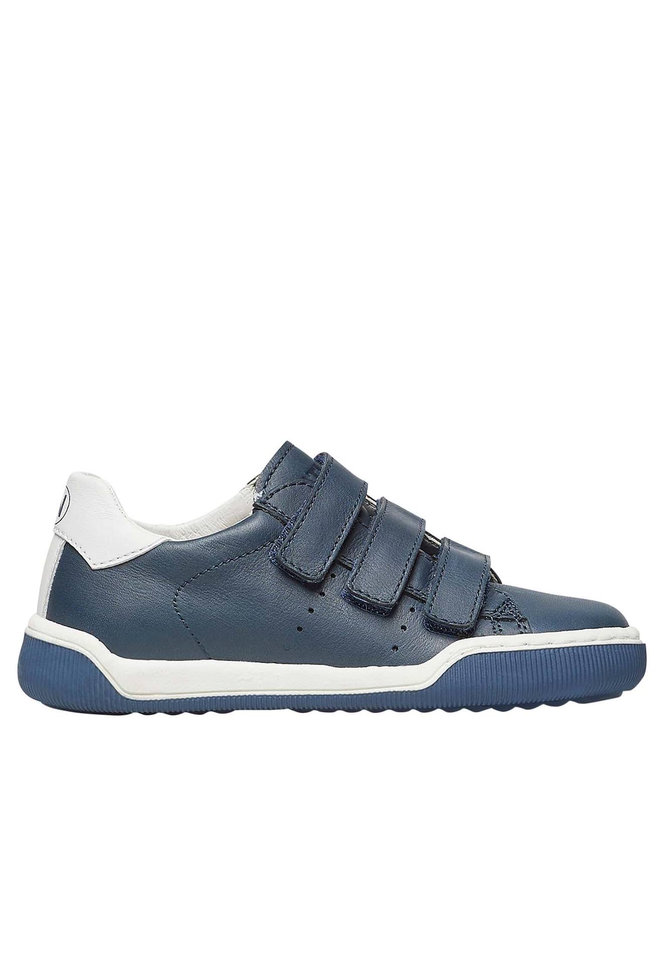 Baskets En Cuir Cliff Vl 2 Marine-