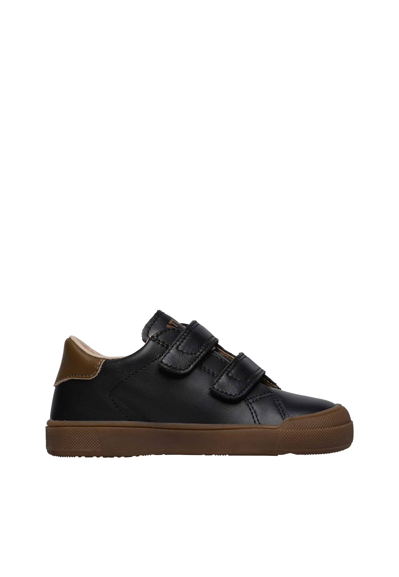 Baskets En Cuir Eindhoven 2 Vl. Noir-