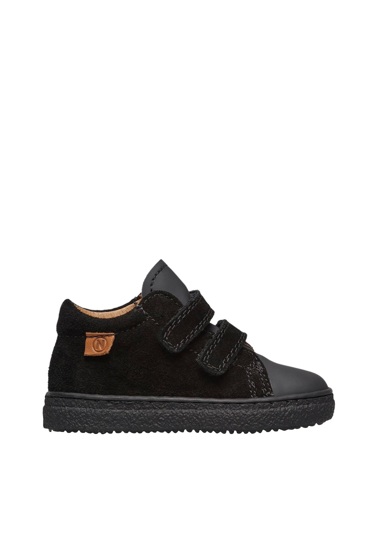 Baskets En Cuir Et Synthétique Albus Vl Noir-