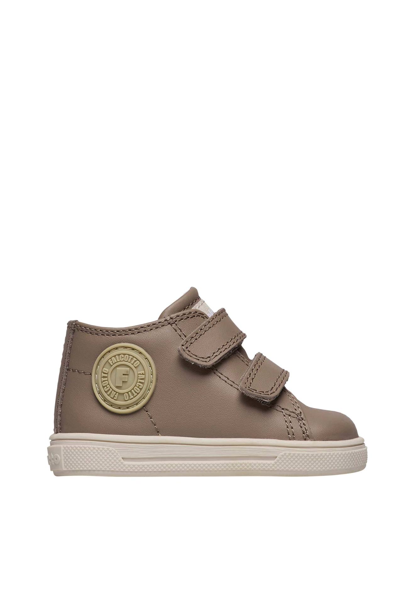 Baskets En Cuir Michael 3. Gris Tourterelle-