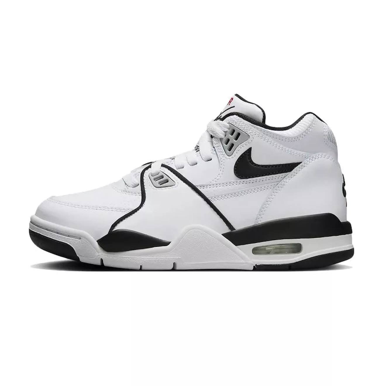 Baskets Enfant En Cuir Blanc, Noir