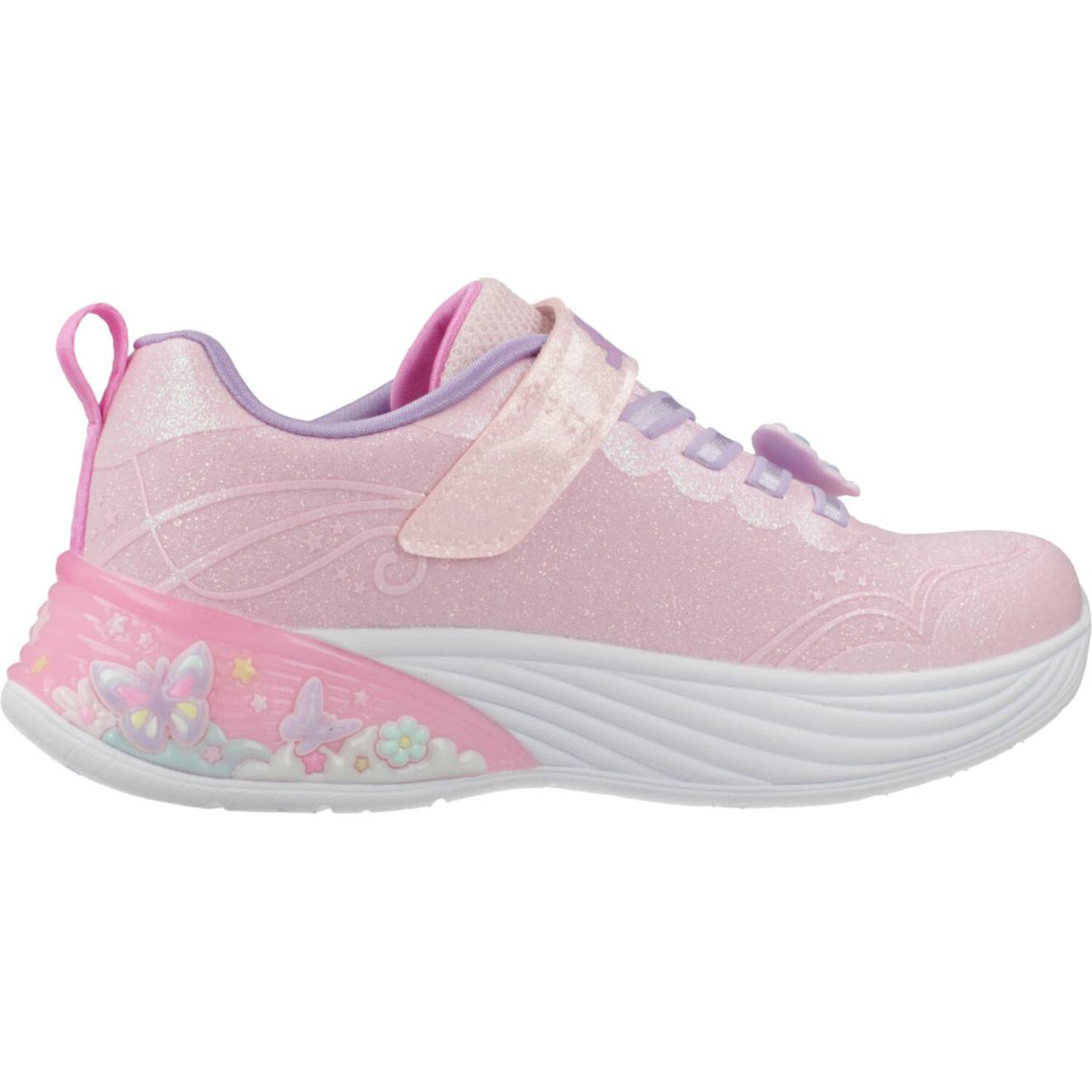 Baskets Enfant Fille Légère Souple Rose