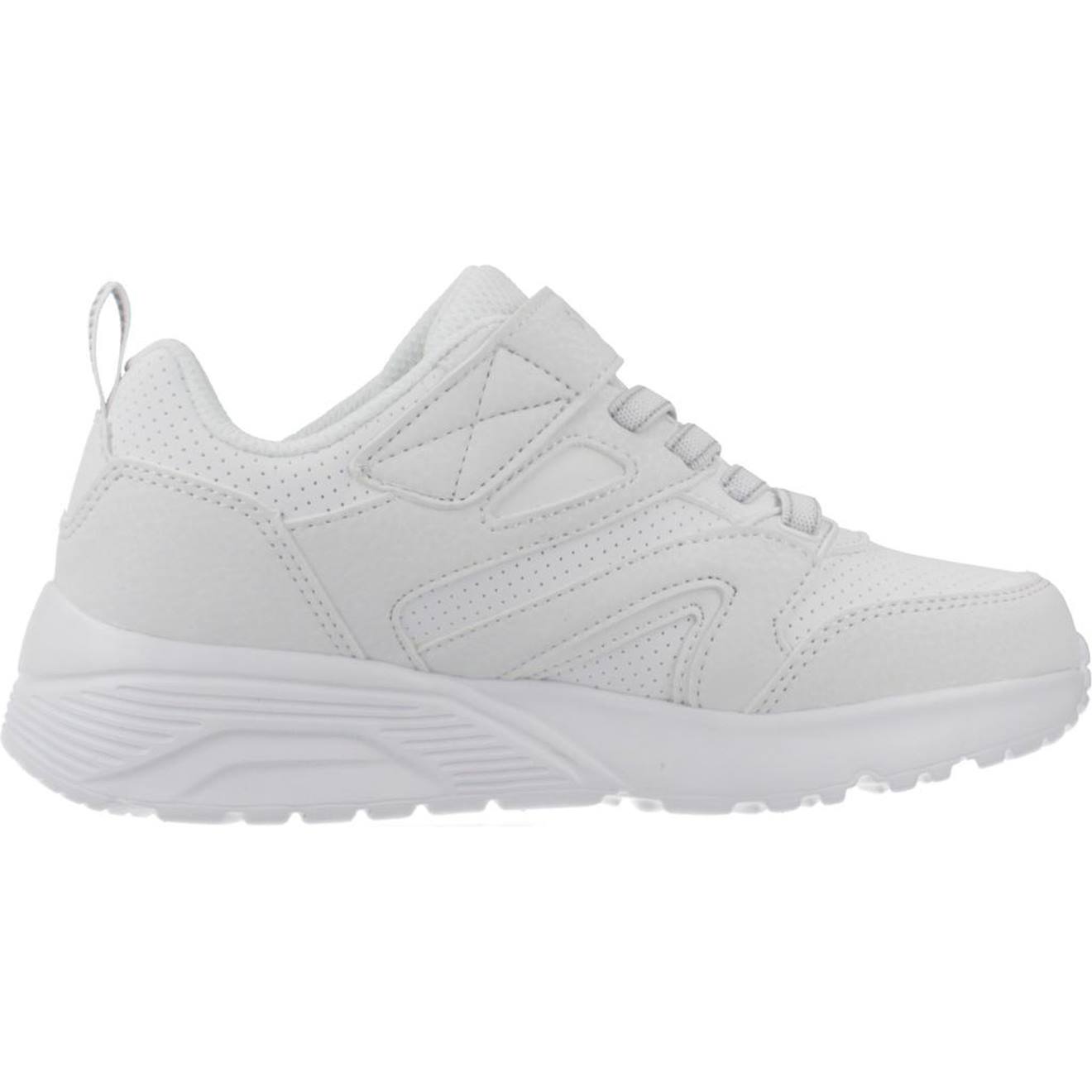 Baskets Enfant Garçon Légère Souple Blanc Wht