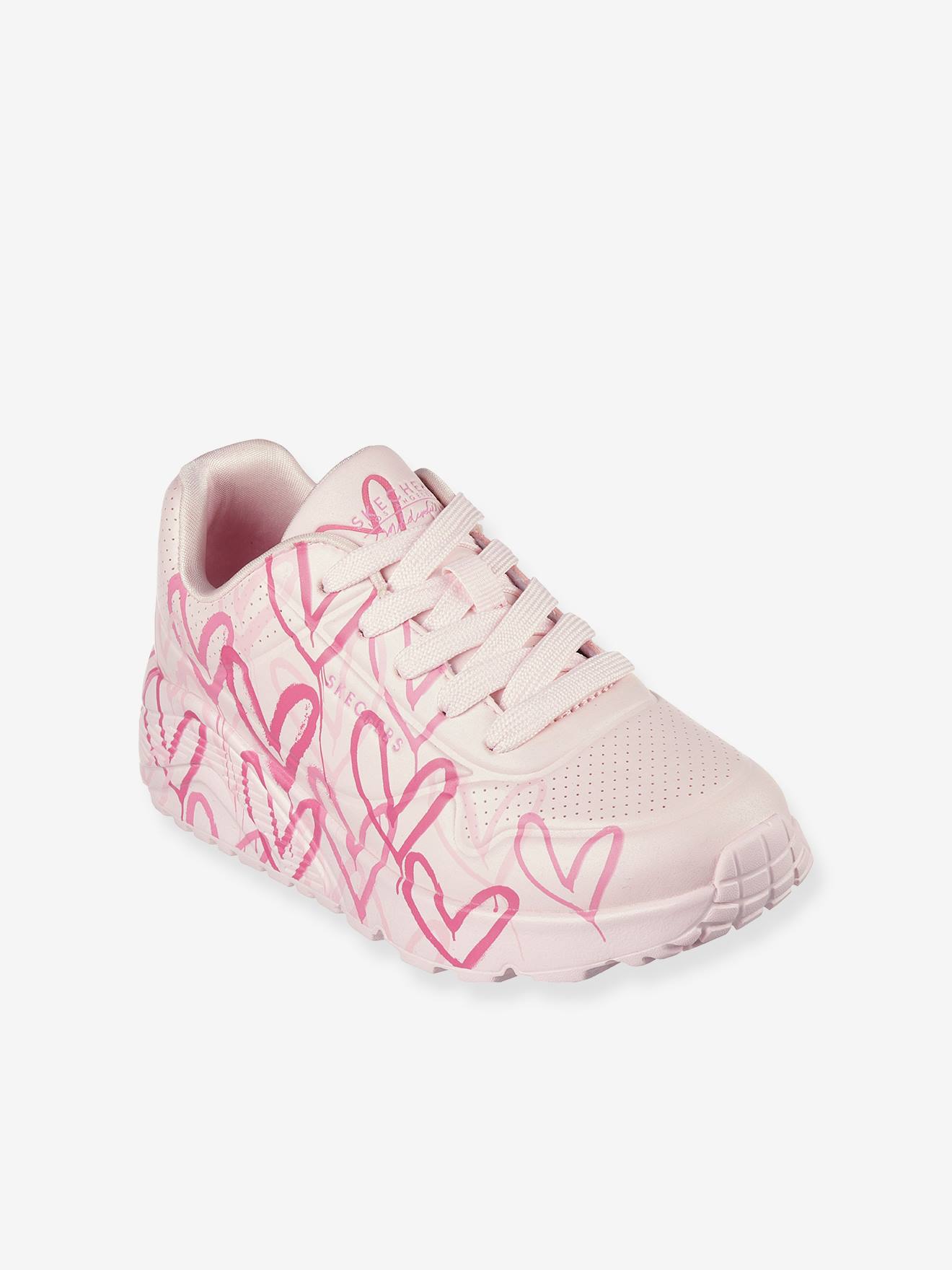 Baskets Enfant Skechers X Jgoldcrown : Skechers Street(tm) Uno Lite - Spread The Joy - Rose