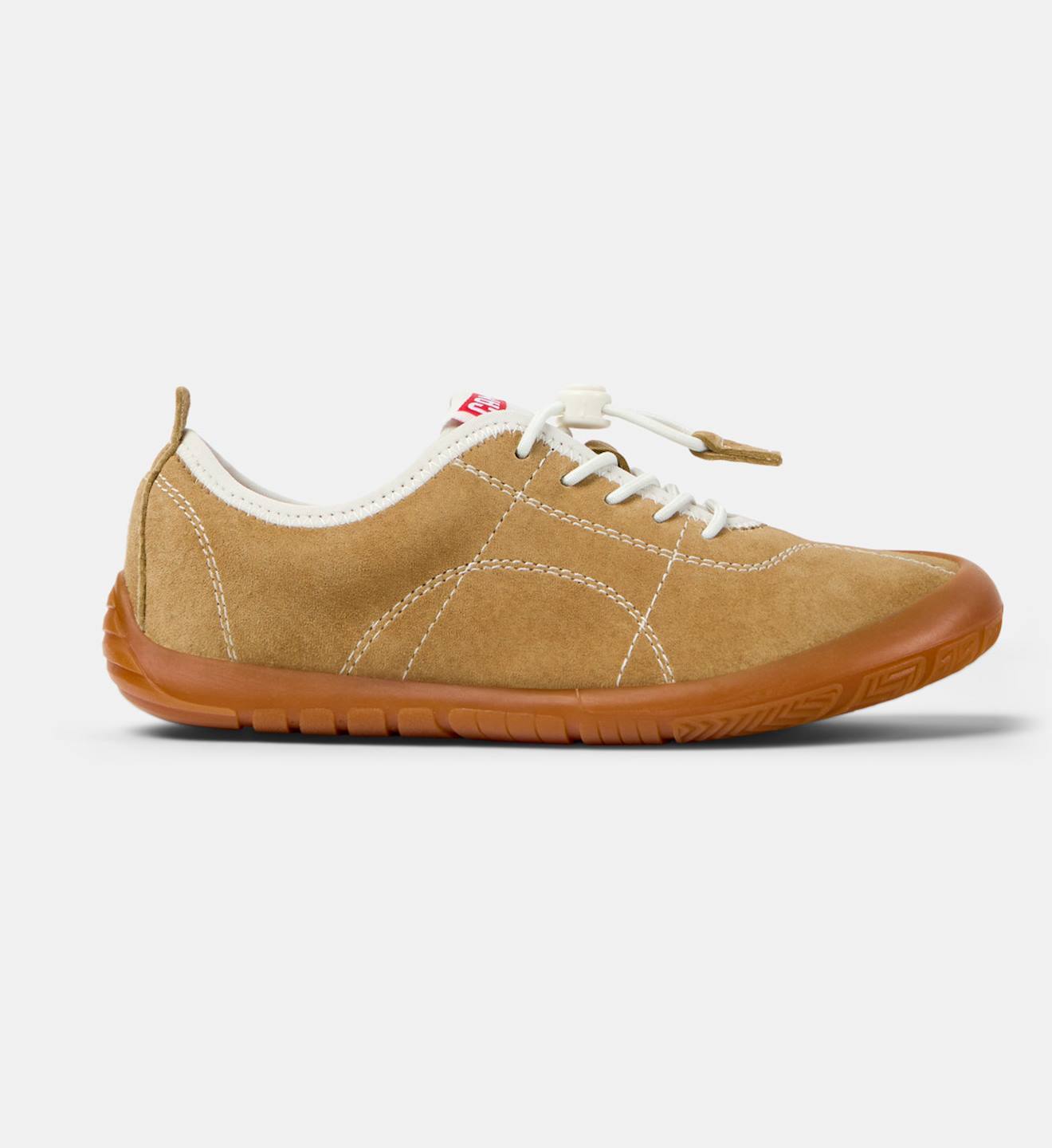 Baskets Fille Cuir Peu Path Kids Marron Moyen