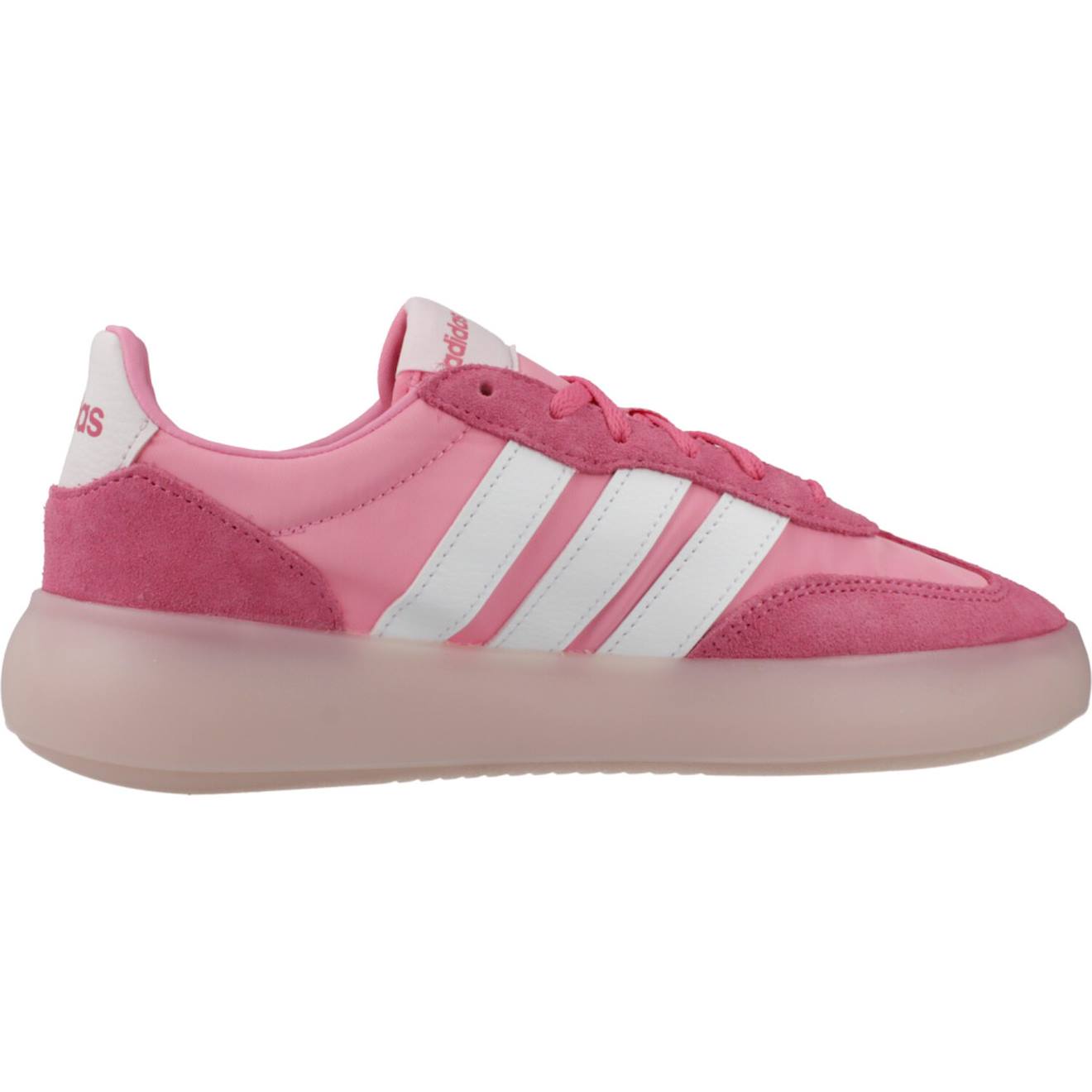 Baskets Fille En Cuir À Lacets Urbain Rose Pink