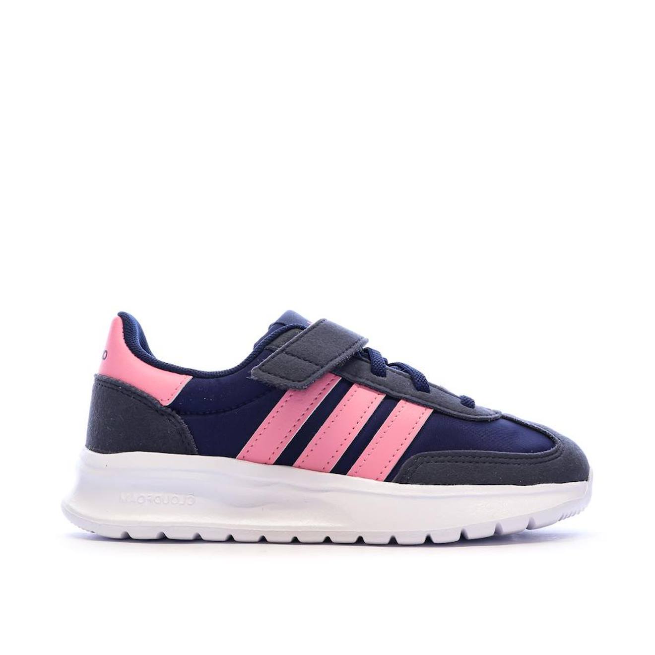 Baskets Fille Run 70s Marine