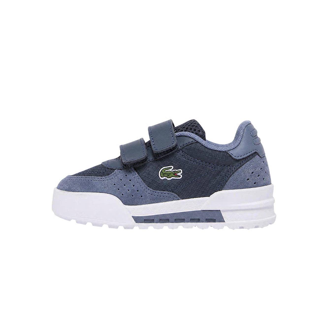 Baskets Garçon Bleu Marine, Blanc