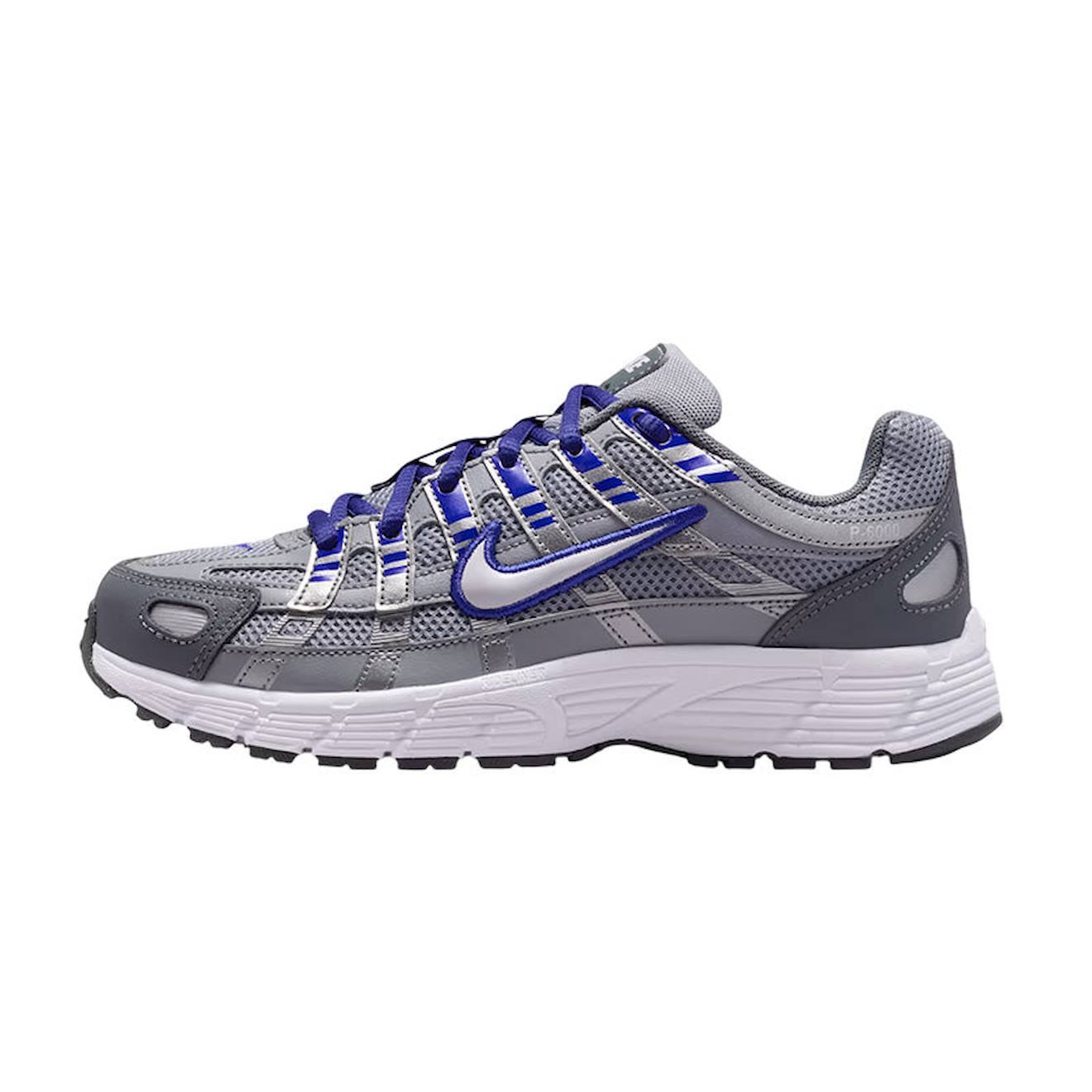Baskets Garçon Confortable En Cuir Wolf Grey, Deep Night, Métalli