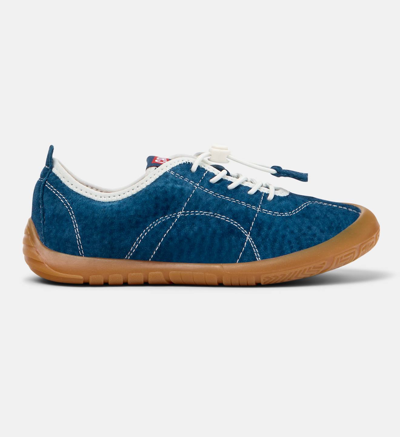 Baskets Garçon Cuir Peu Path Kids Marine