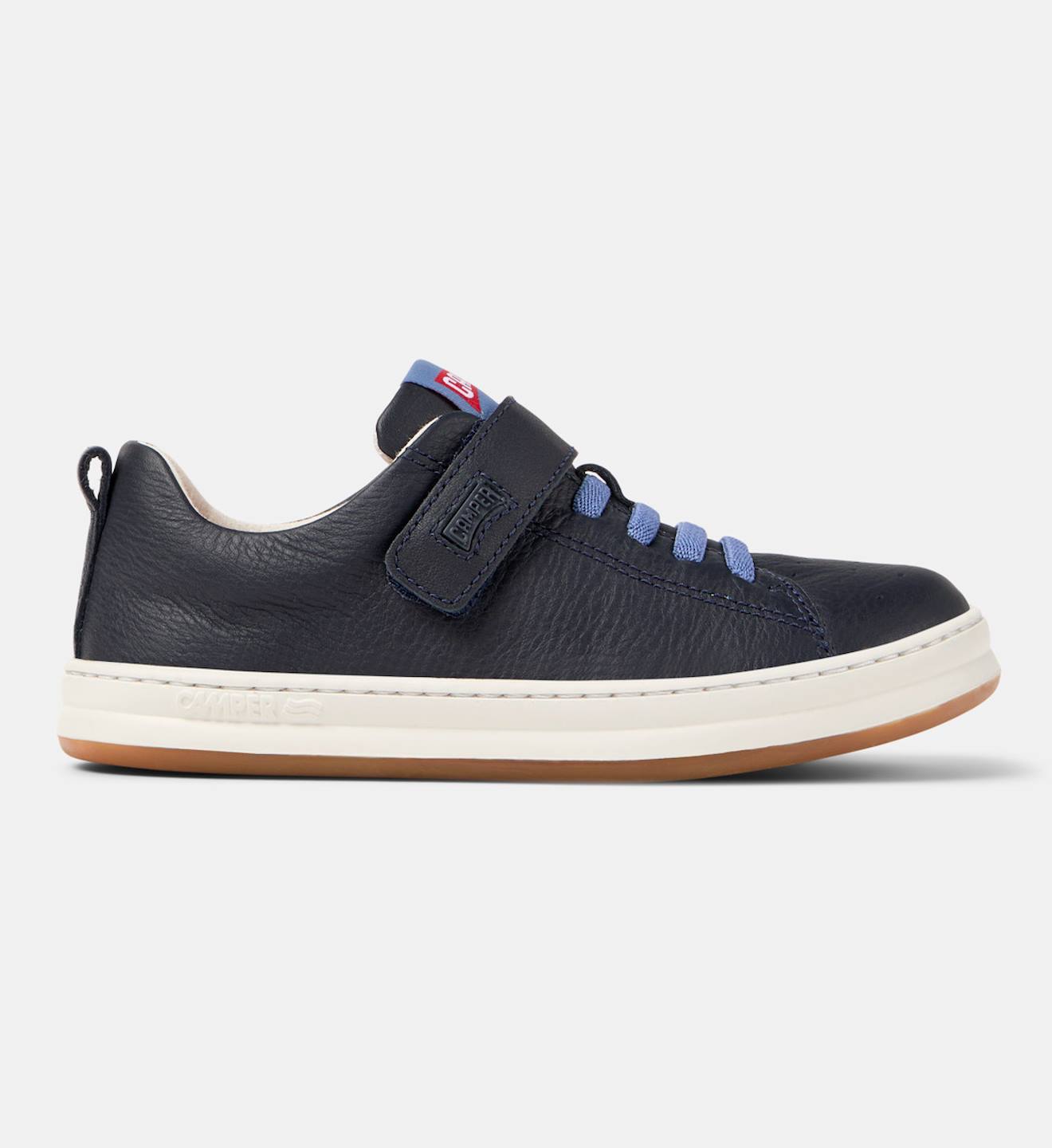 Baskets Garçon Cuir Runner For Twins Marine