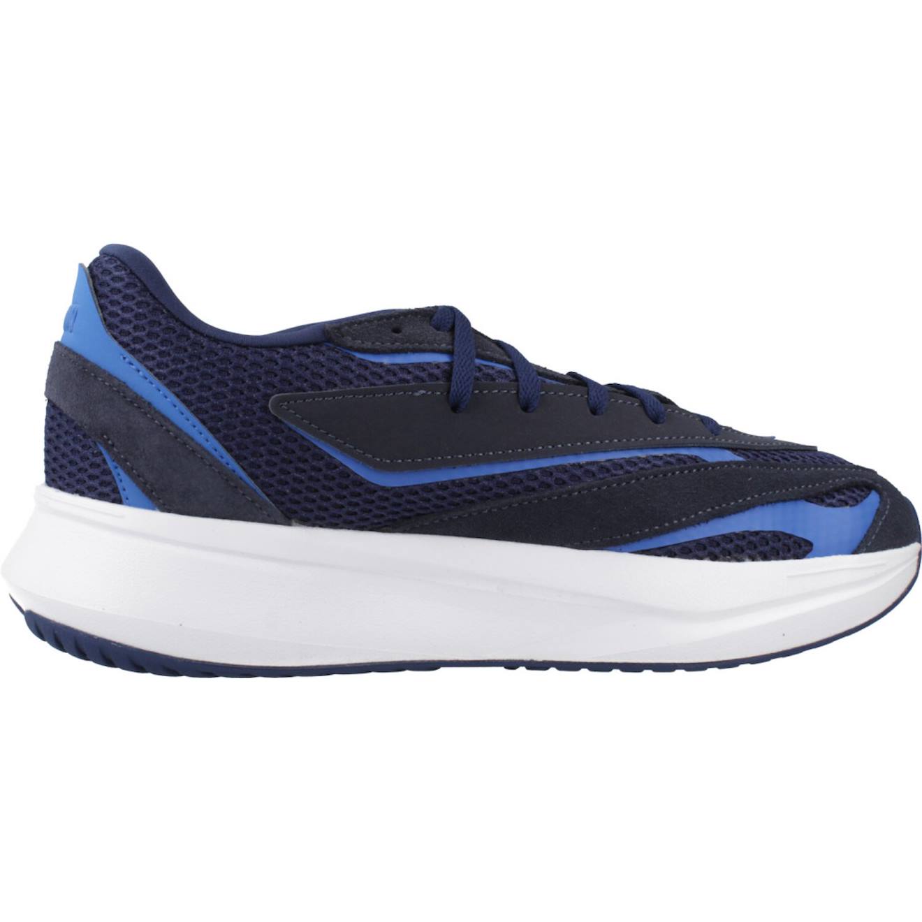 Baskets Garçon En Cuir Running Bleu Blue