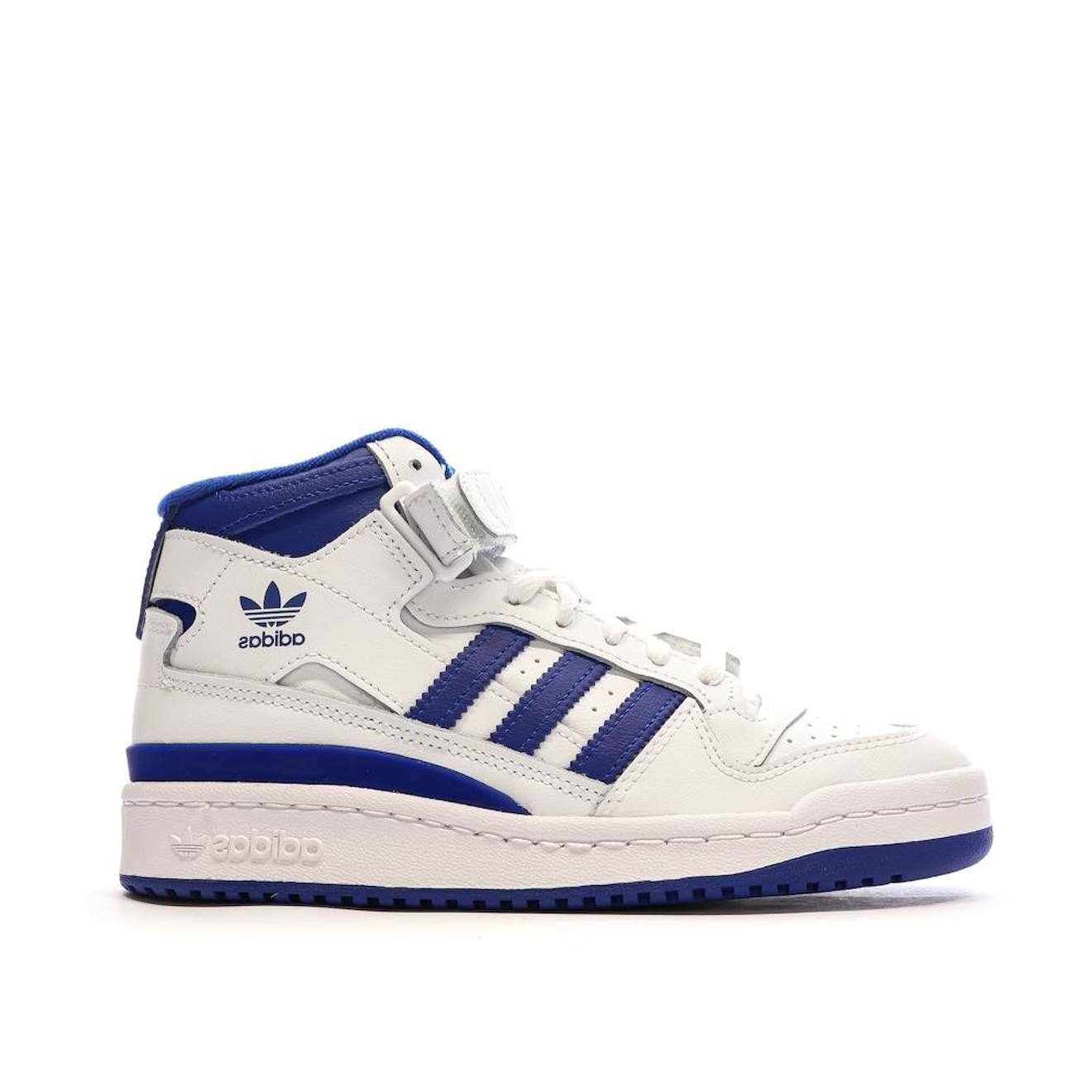 Baskets Garçon Forum Mid Bleu