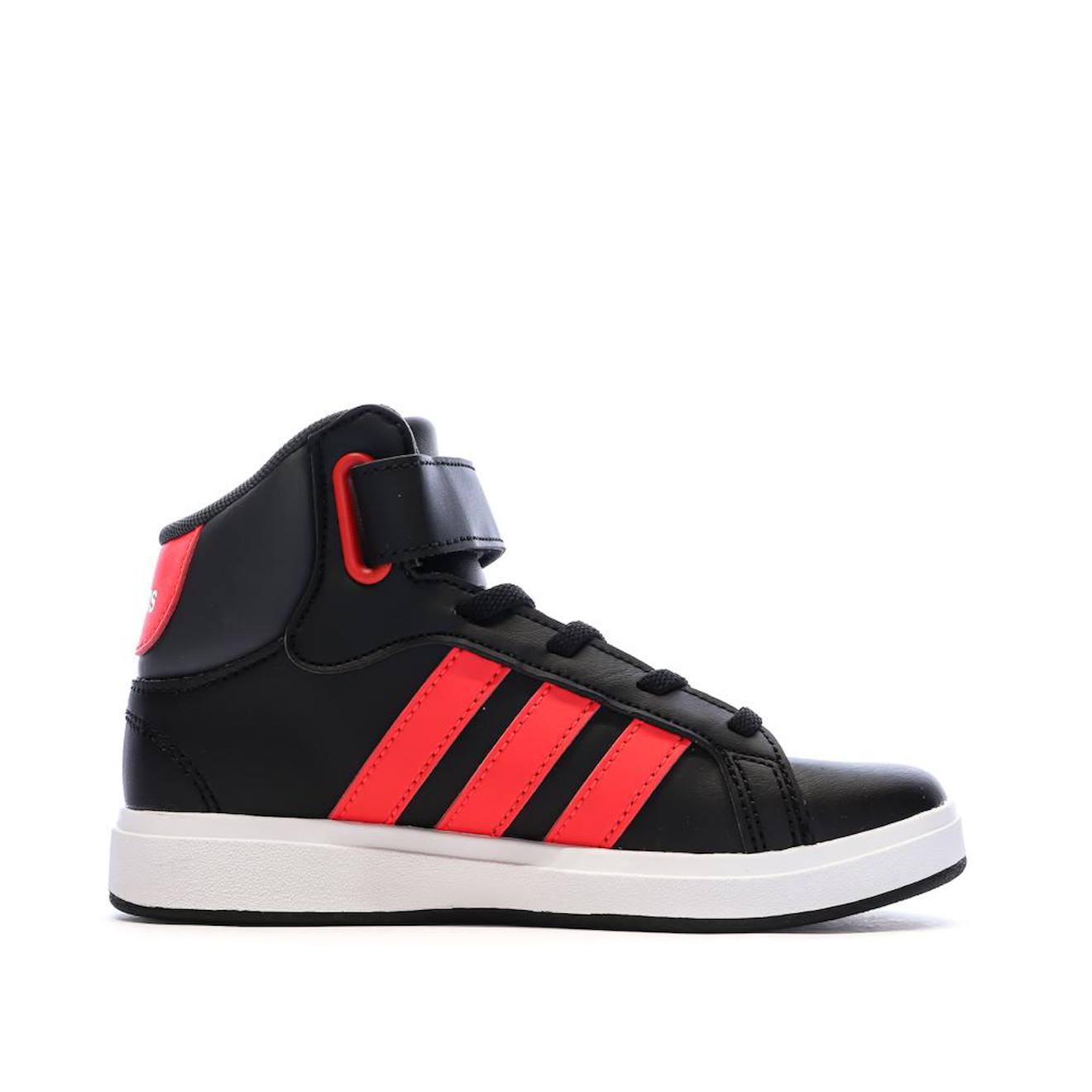 Baskets Garçon Grand Court Mid Noir