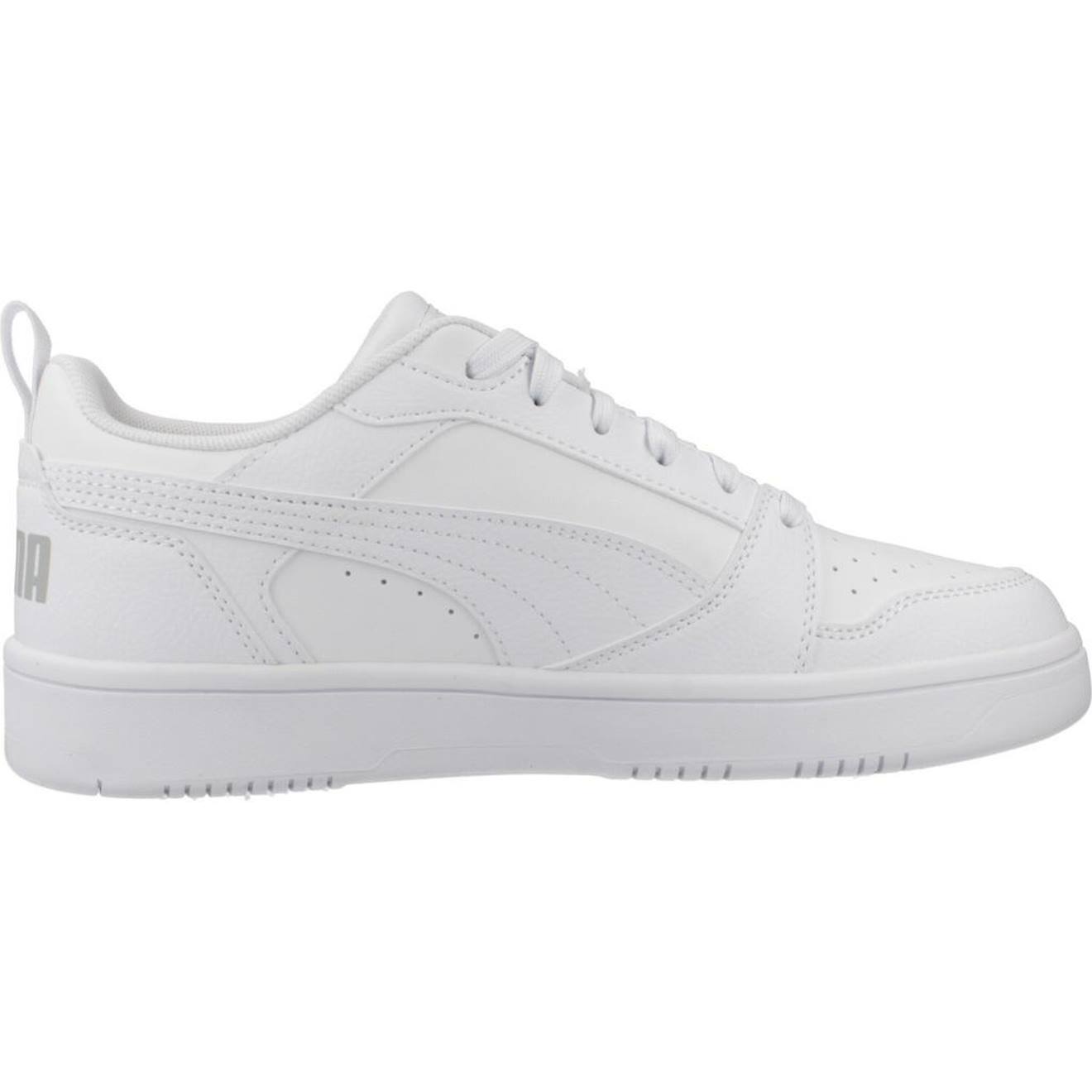 Baskets Mixte Rebound V6 Blanc White