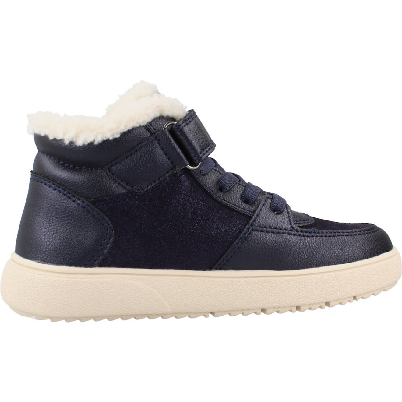 Baskets Montantes Fille Bleu