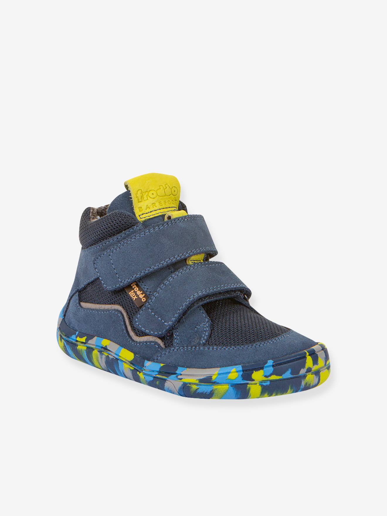 Baskets pieds nus enfant TEX FUN AUTUMN Froddo bleu