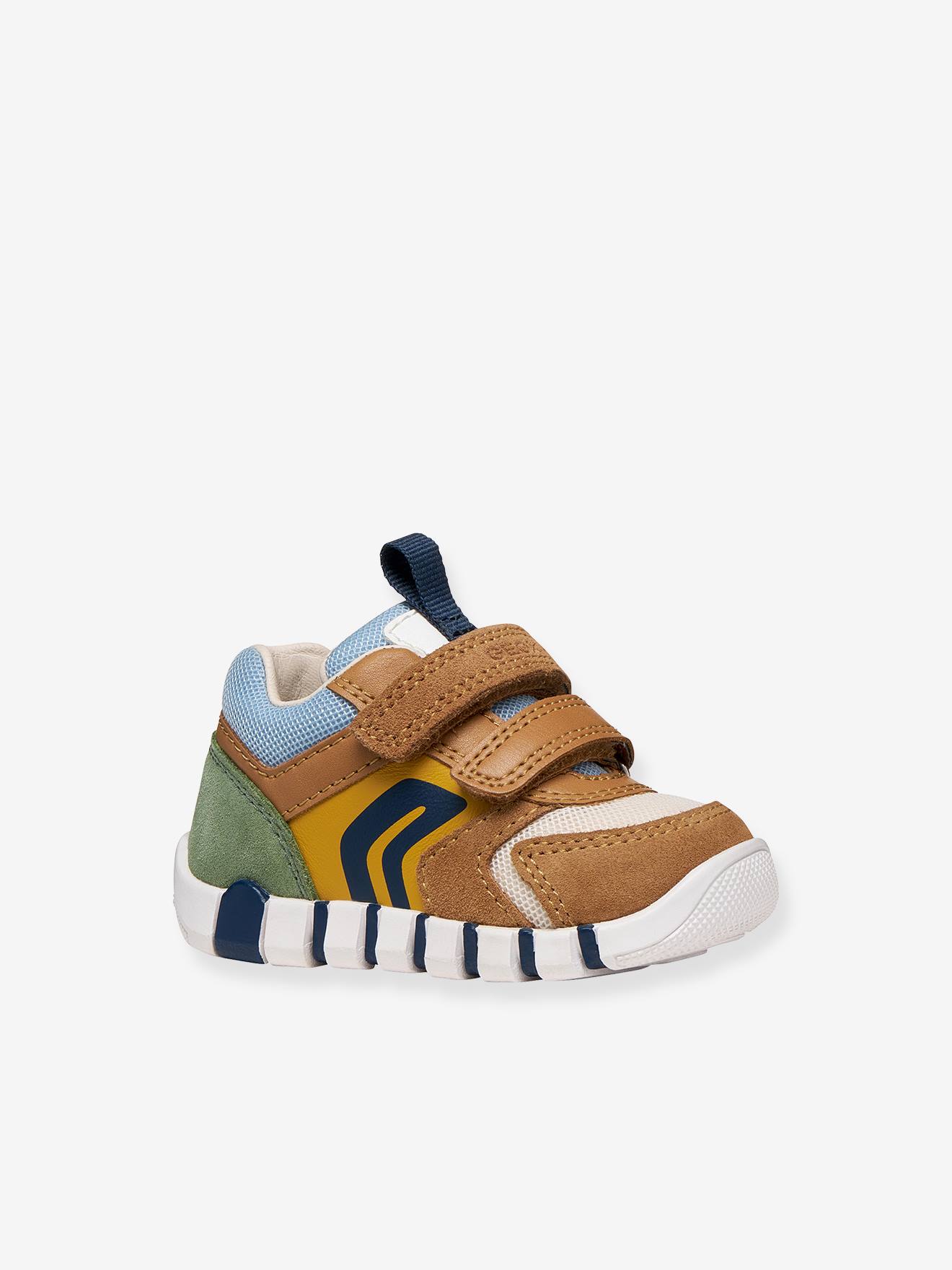 Baskets premiers pas Lupidoo Geox caramel