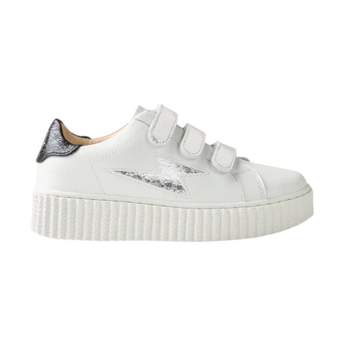 Baskets Synthétique Mini Marilou Blanc Cassé