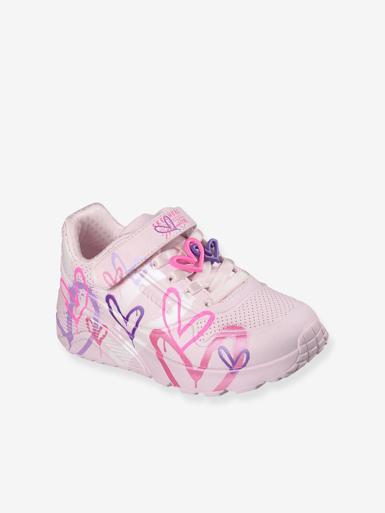 Baskets Uno Lite Heart Status rose clair